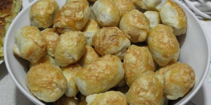 koktélvirsli leveles tészta bundában