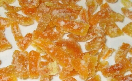 Cukrozott narancshéj