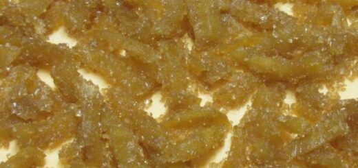 kandírozott gyömbér