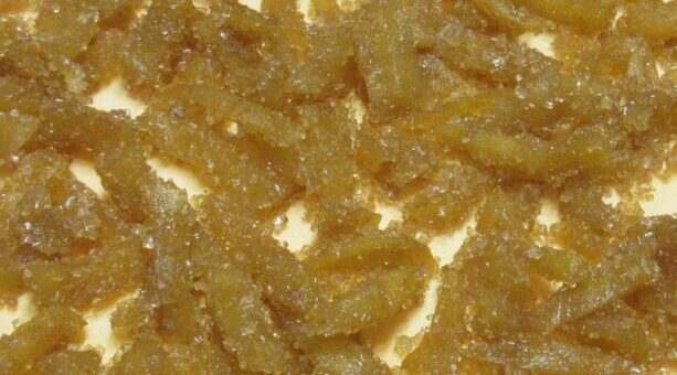 kandírozott gyömbér