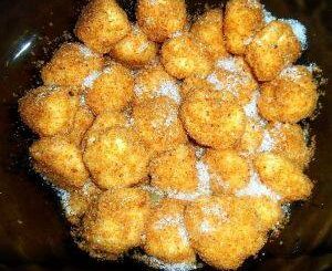 tehéntúrós gombóc