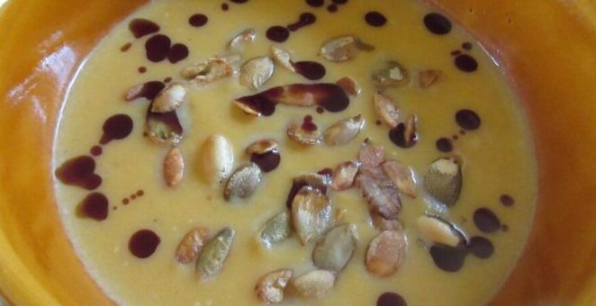 sütőtökkrémleves