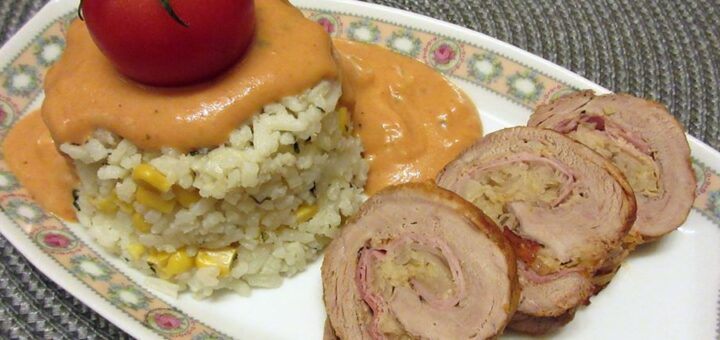 Savanyúkáposztás szűzpecsenye rolád hozzávalói