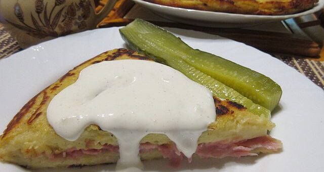 töltött burgonyalepény