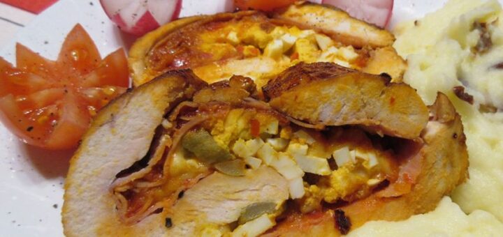 csirkemellrolád receptje