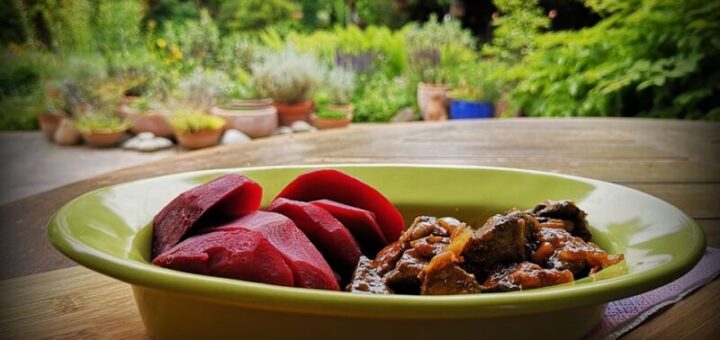 pulykamáj lecsósan