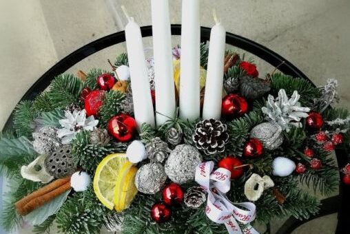 adventi koszorú készítése saját kezűleg