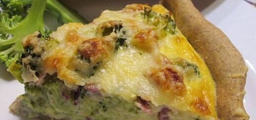 Sonkás brokkolilepény