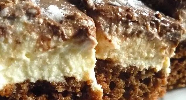 túrós-kávés szelet