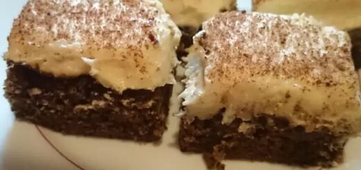 Diós krémes szelet receptje