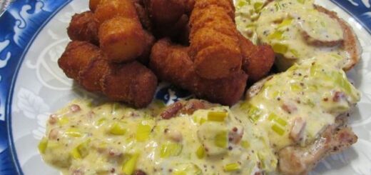 pirított szűzérmék tányéron