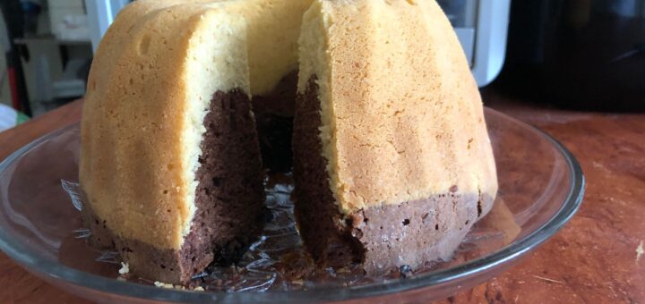 kakaós gyümölcsös kuglóf