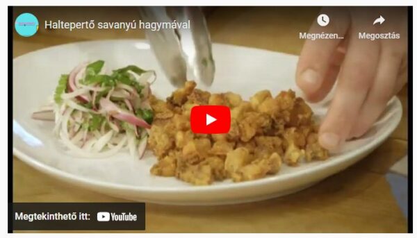 haltepertő savanyú hagymával
