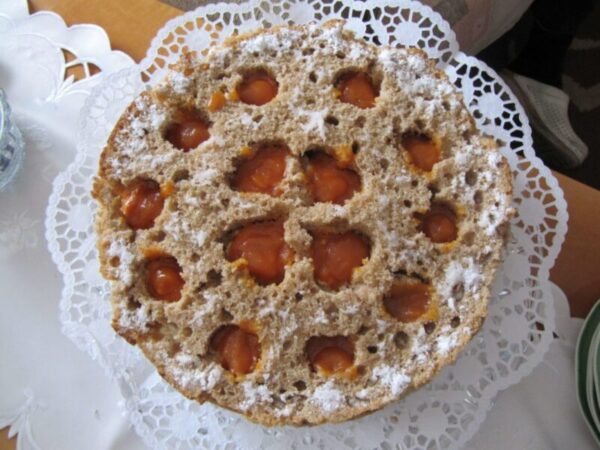 karácsonyi fahéjas túrós torta