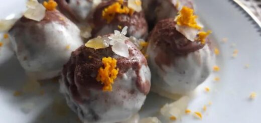 mákos-narancsos golyók