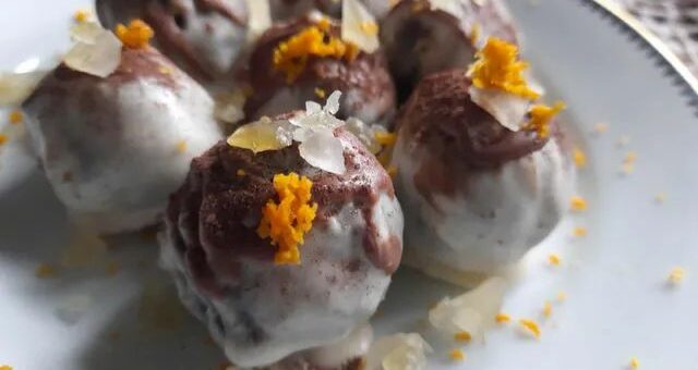 mákos-narancsos golyók